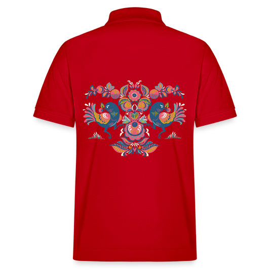 Stanley/Stella uniseks bio poloshirt PREPSTER - rood