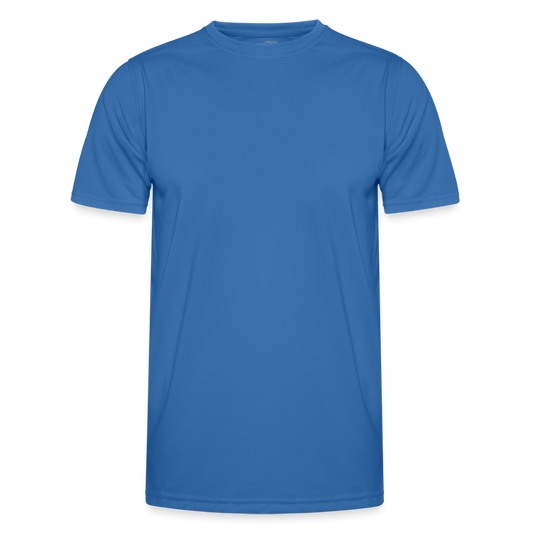 Functioneel T-shirt voor mannen - koningsblauw
