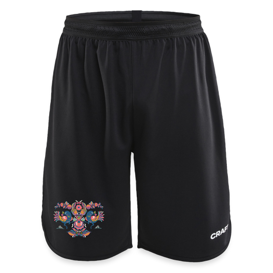 CRAFT Progress kinder-basketbalshorts - zwart