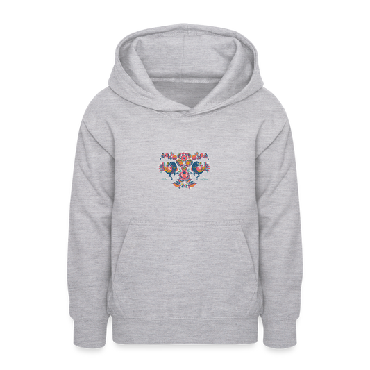 Teenager hoodie - lichtgrijs gemêleerd