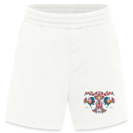 Heavyweight organic shorts made in EU - OFF WHITE