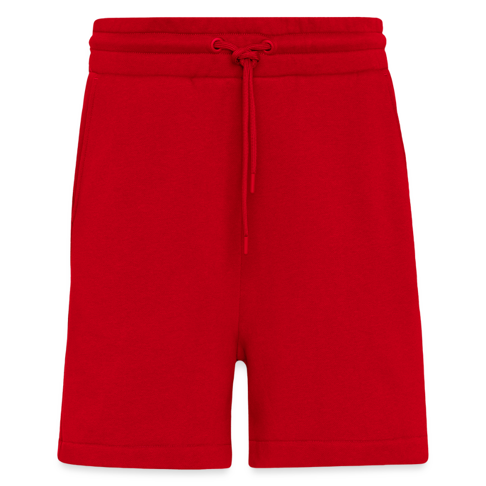 Organic relaxed shorts made in EU - rood