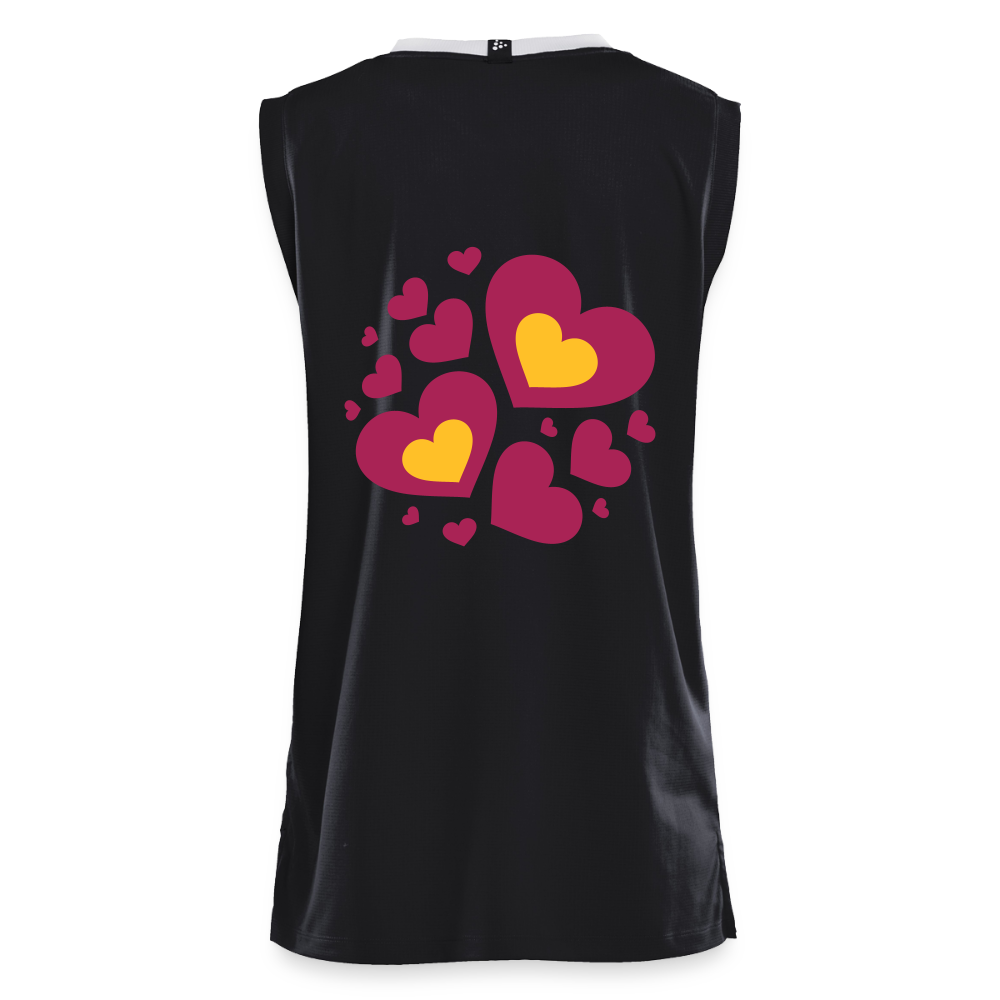 CRAFT Progress vrouwen basketbalshirt - zwart