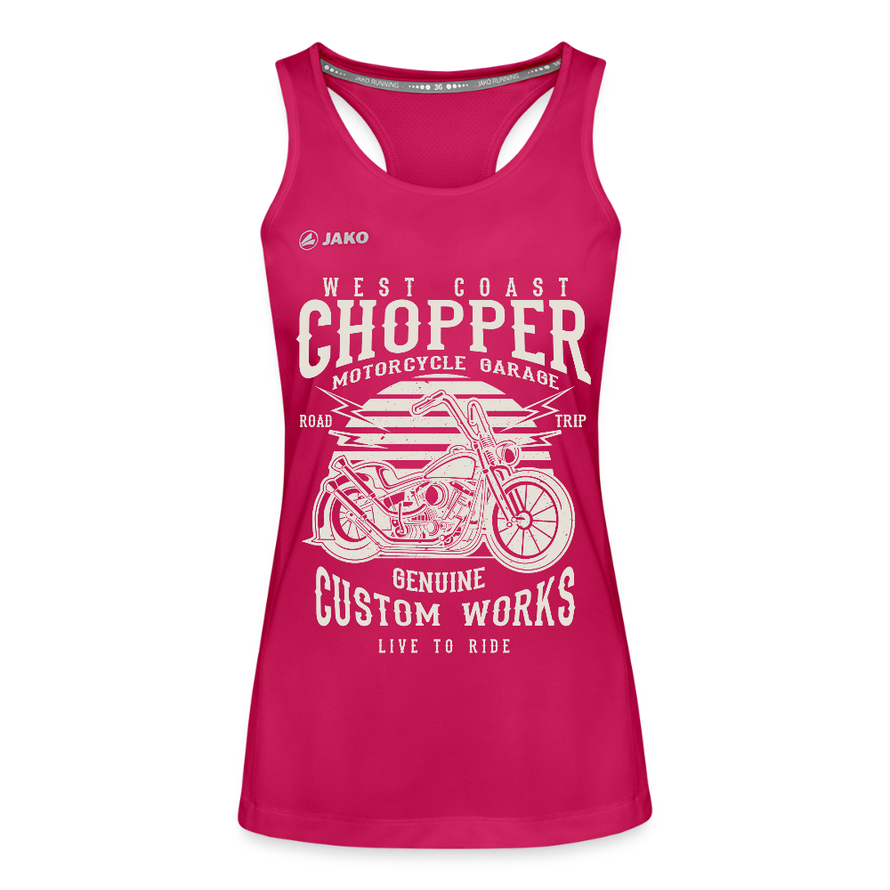 JAKO Vrouwen tanktop Run 2.0 - donker roze