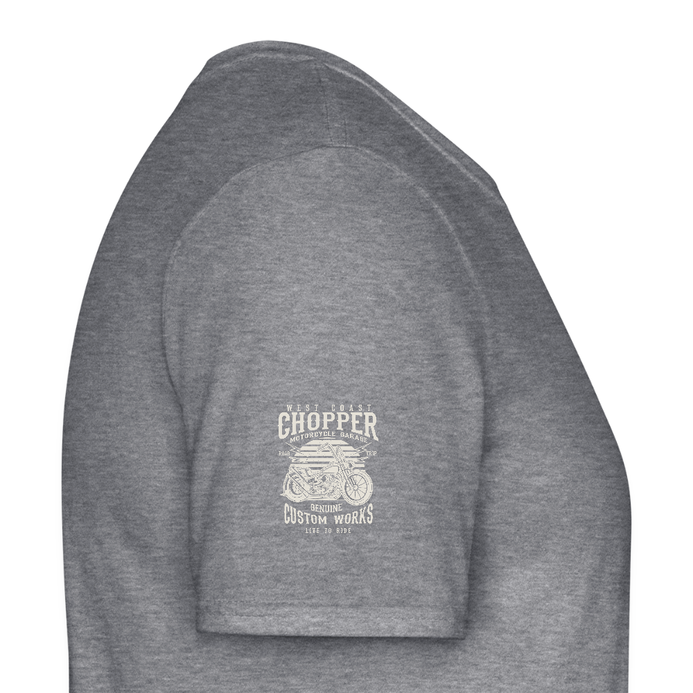 Mannen T-shirt - grafiet gemêleerd