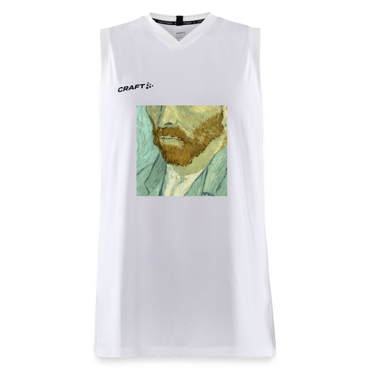 CRAFT Progress kinder-basketbalshirt - wit