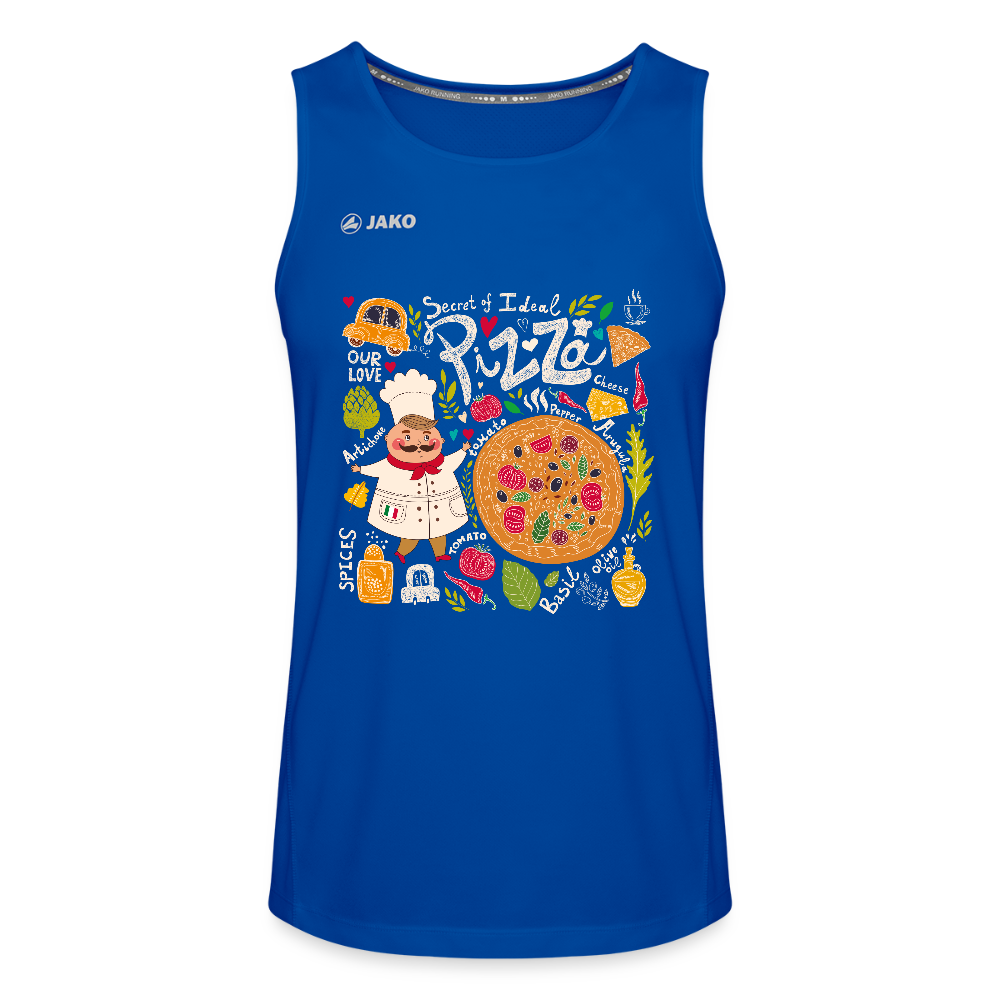 JAKO Mannen tanktop Run 2.0 - koningsblauw