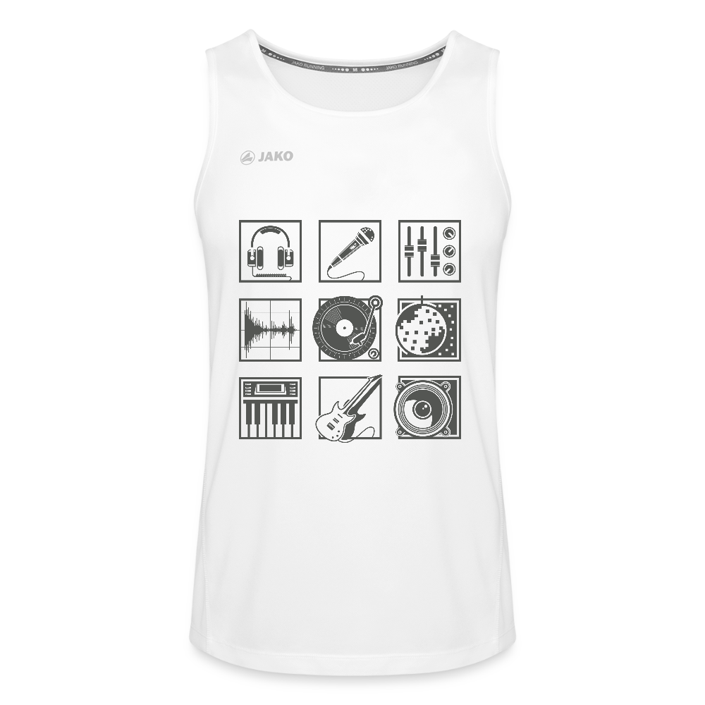 JAKO Mannen tanktop Run 2.0 - wit