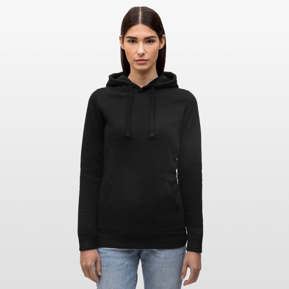 Vrouwenhoodie van Russell - zwart