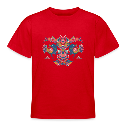 Teenager T-shirt - rood