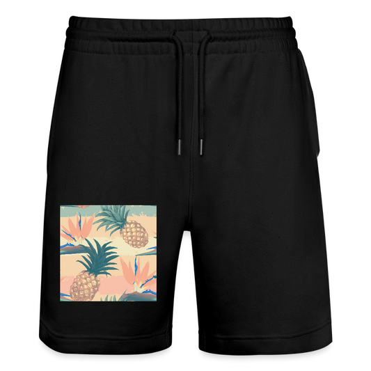 Stanley/Stella uniseks bio-joggingshorts Mover - zwart