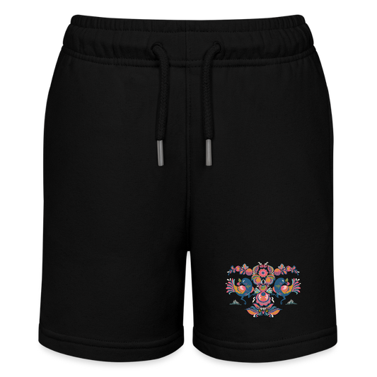 Stanley/Stella teenager bio-joggingshorts MINI BOLTER - zwart