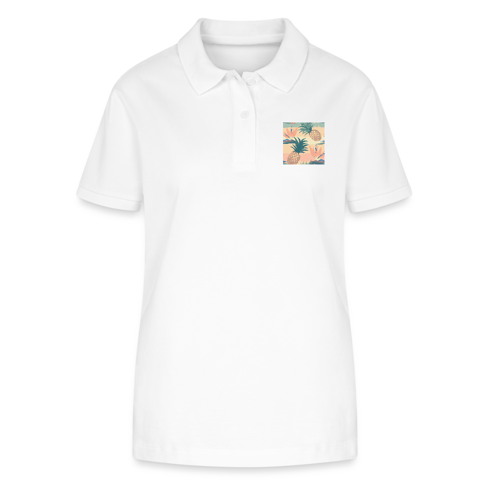 Stanley/Stella Vrouwen bio poloshirt ELLISER - wit