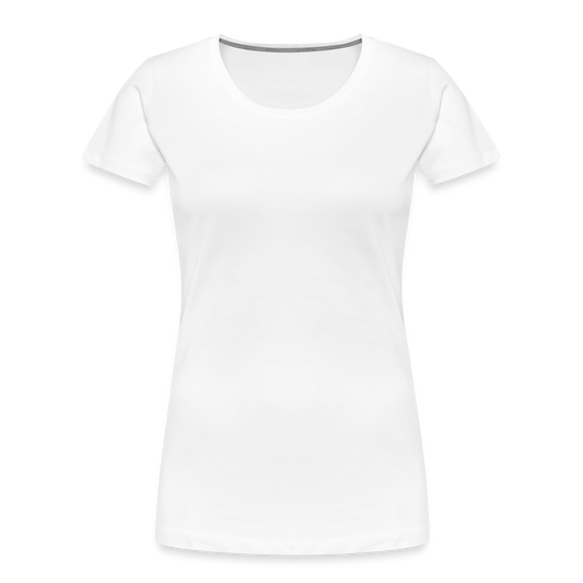 Vrouwen premium bio T-shirt - wit