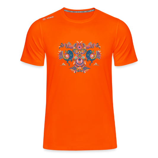 JAKO Mannen T-shirt Run 2.0 - neonoranje