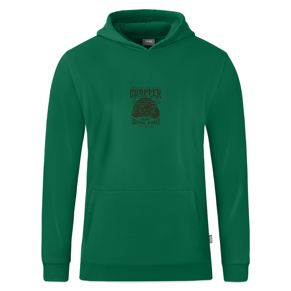 JAKO Kinderhoodie Organic - kelly groen