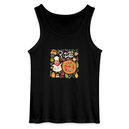 Gildan mannen tanktop - zwart