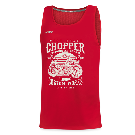 JAKO Teenager tanktop Run 2.0 - rood