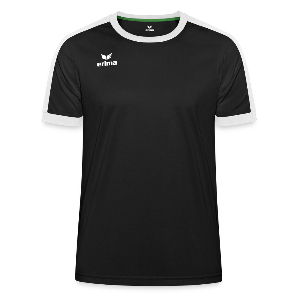Erima Uniseks Retro Star shirt - zwart/wit