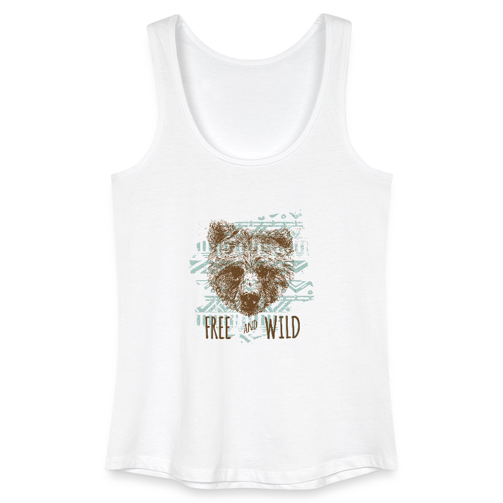 Vrouwen bio tanktop - wit