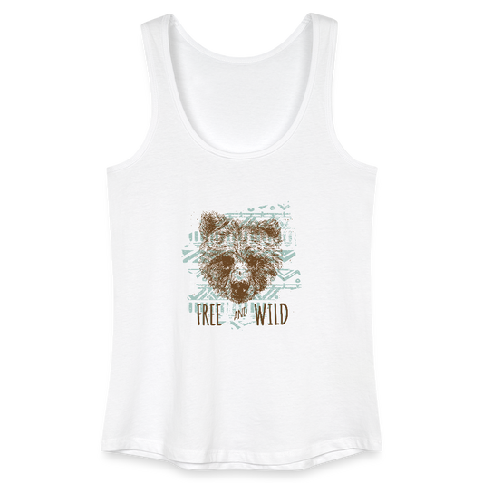 Vrouwen bio tanktop - wit
