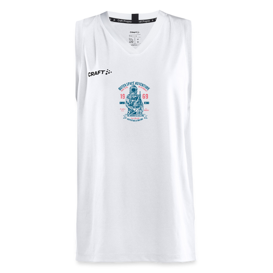 CRAFT Progress teenager basketbalshirt - wit
