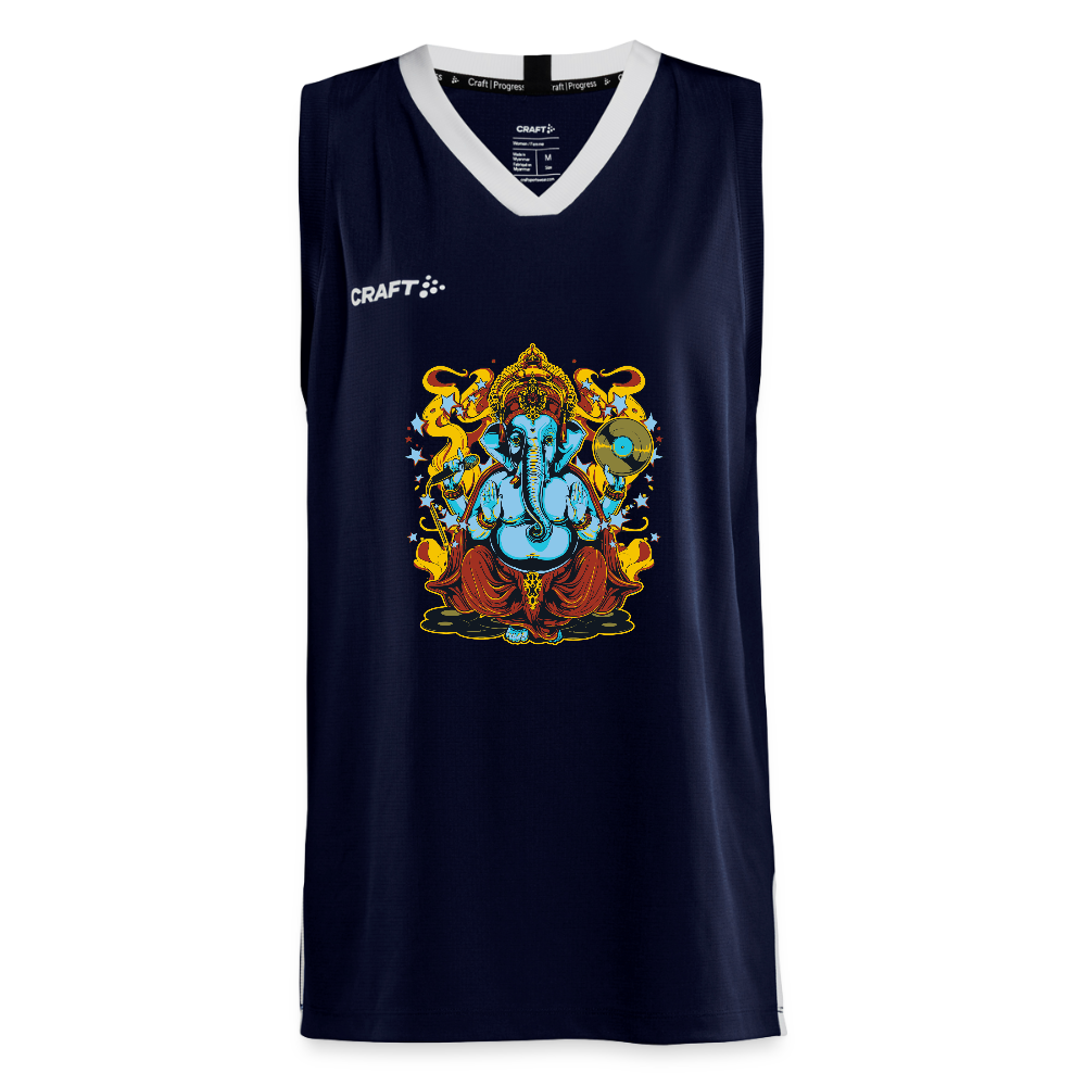 CRAFT Progress teenager basketbalshirt - navy
