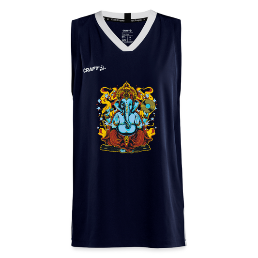 CRAFT Progress teenager basketbalshirt - navy