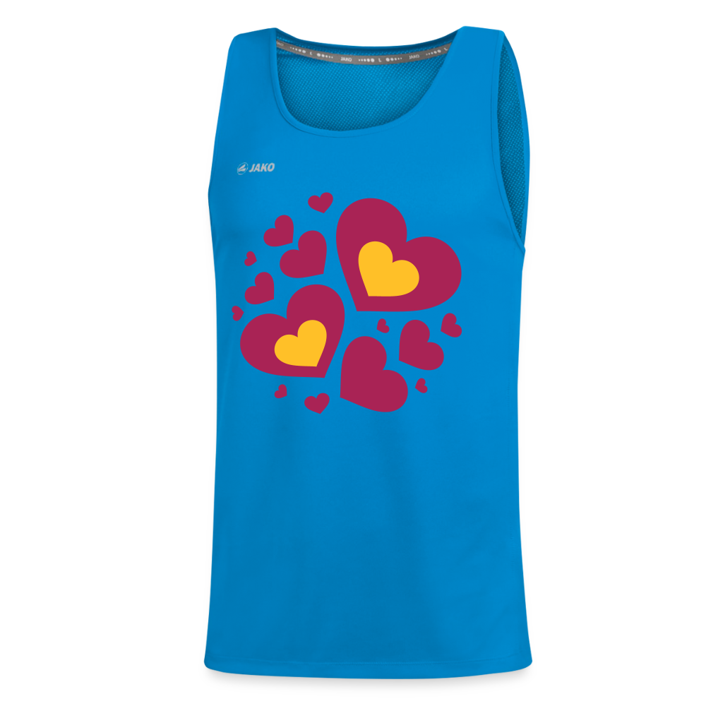 JAKO Kindertanktop Run 2.0 - saffierblauw