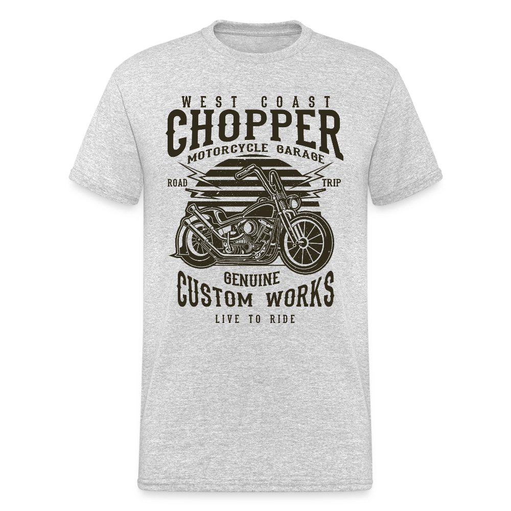Mannen Gildan Heavy T-shirt - grijs gemêleerd