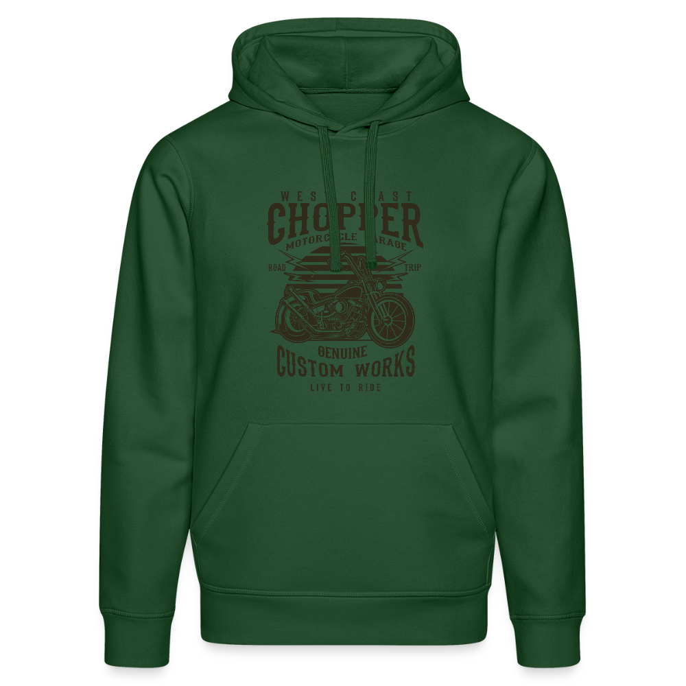 Stanley/Stella Uniseks bio-hoodie DRUMMER - bottlegreen