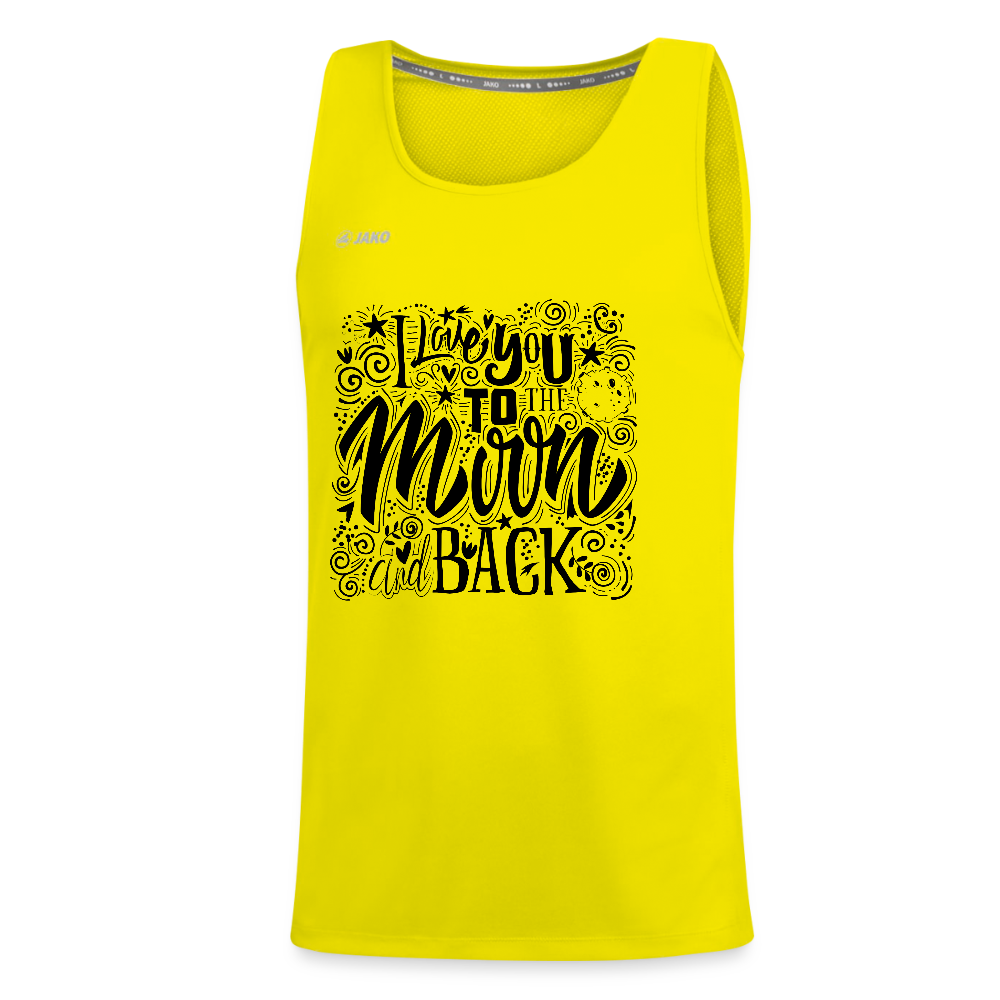 JAKO Teenager tanktop Run 2.0 - neongeel