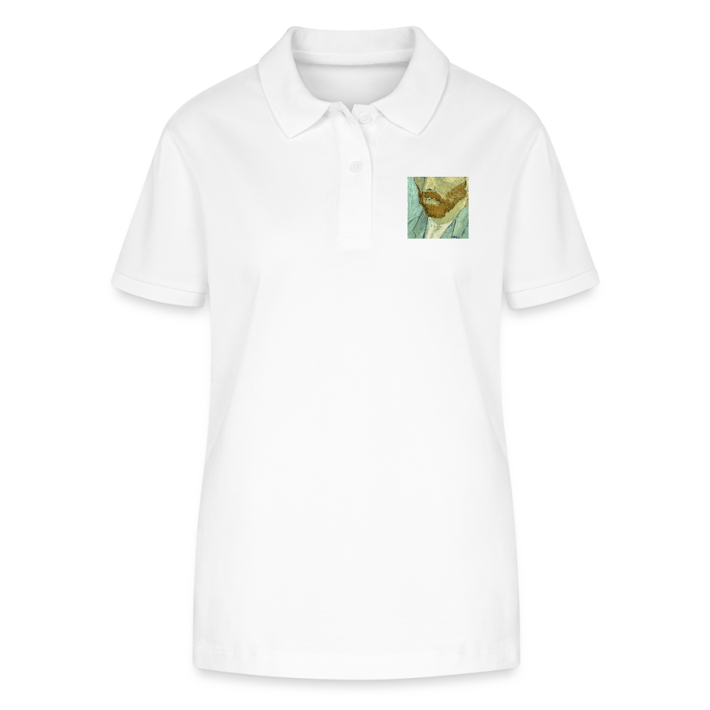 Stanley/Stella Vrouwen bio poloshirt ELLISER - wit