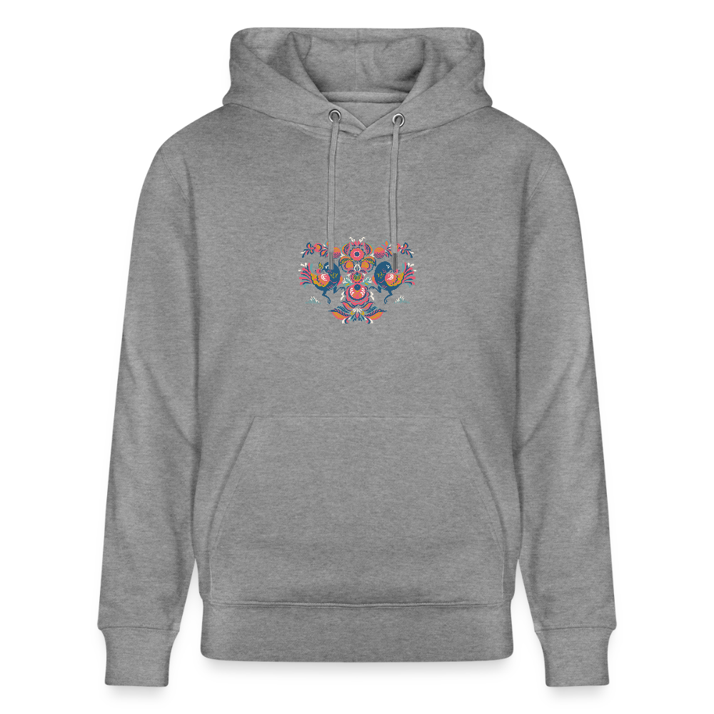 Stanley/Stella Uniseks bio-hoodie CRUISER - lichtgrijs gemarmerd