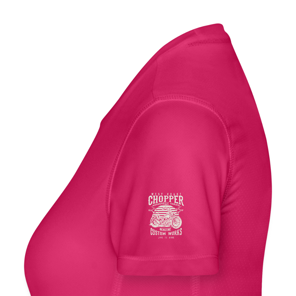 JAKO Vrouwen T-shirt Run 2.0 - donker roze