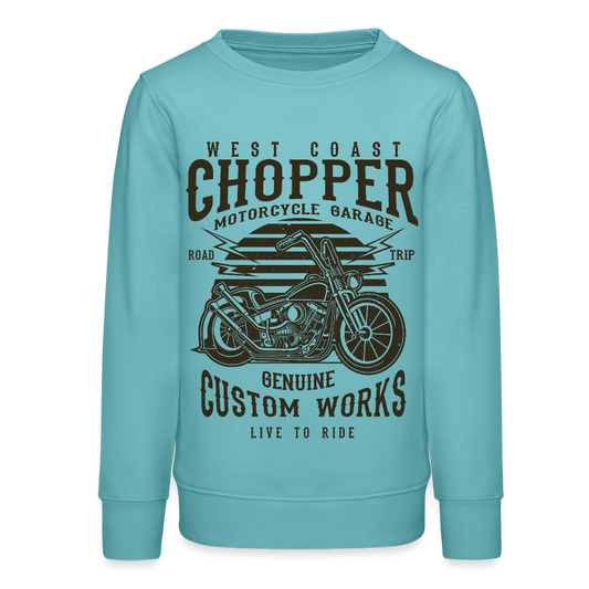 Stanley/Stella Mini Changer bio tiener sweatshirt - pastel-turquoise
