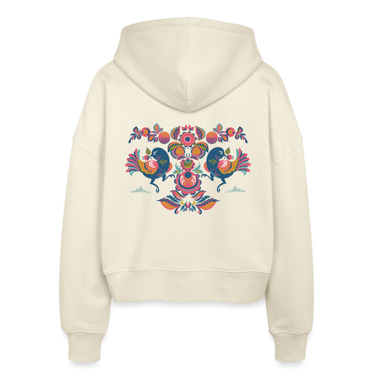 Stanley/Stella Vrouwen bio-ziphoodie Ida - witgrijs