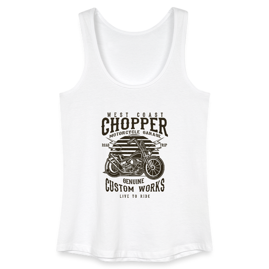 Vrouwen bio tanktop - wit