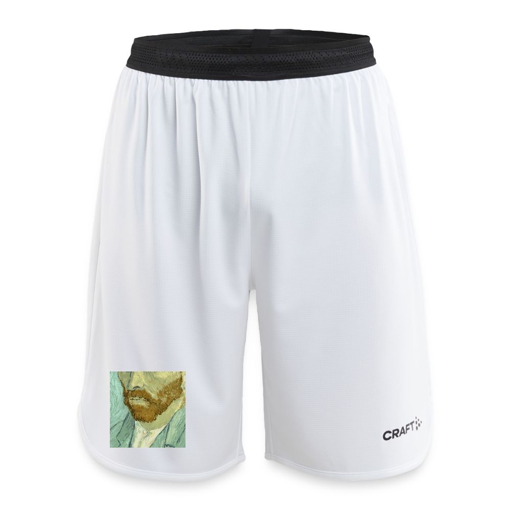 CRAFT Progress kinder-basketbalshorts - wit