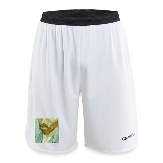 CRAFT Progress kinder-basketbalshorts - wit