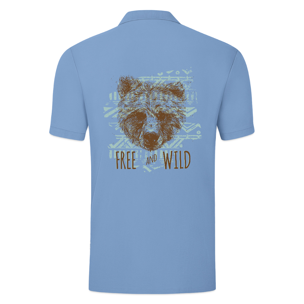 JAKO Teenager polo Organic - sky