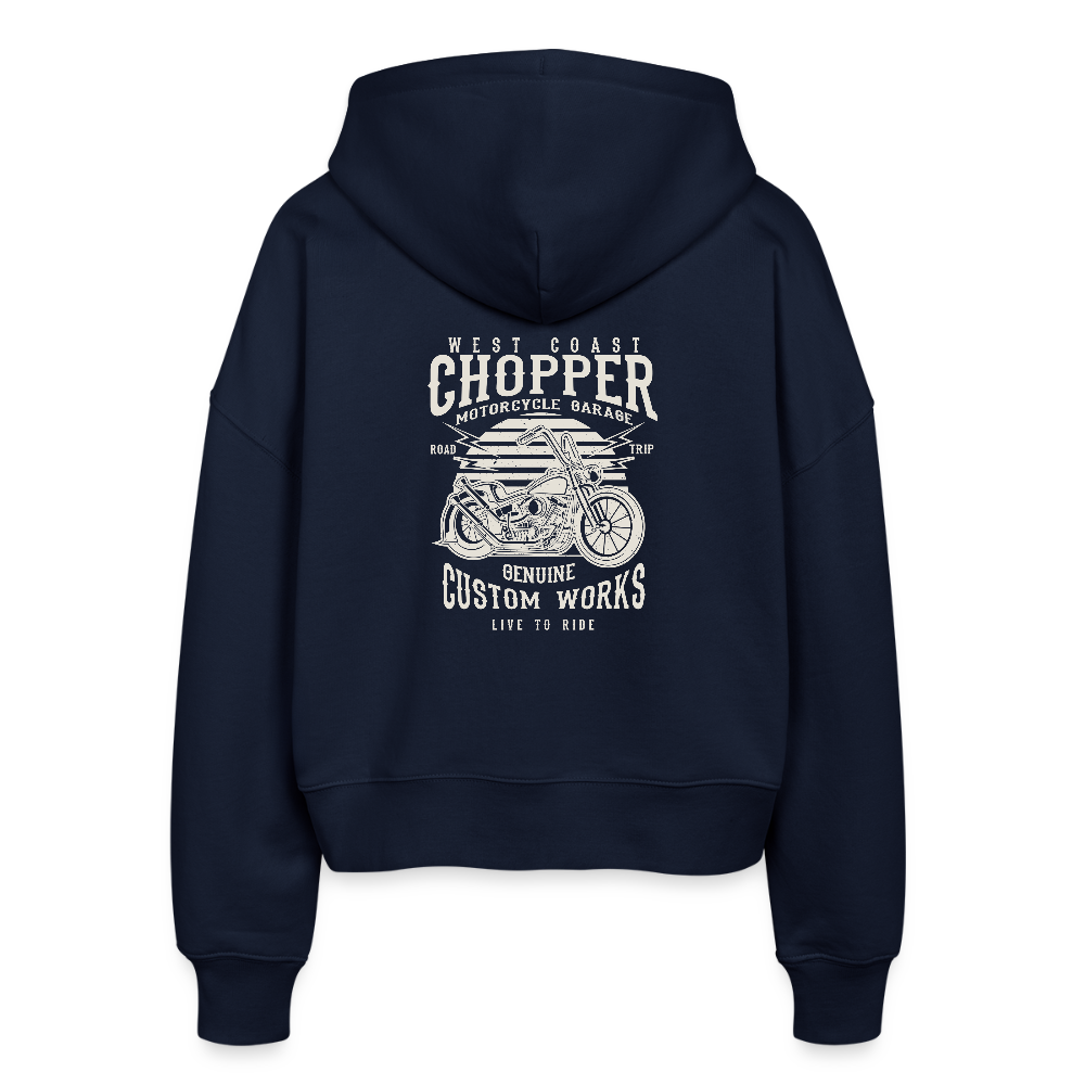 Stanley/Stella Vrouwen bio-ziphoodie Ida - marine