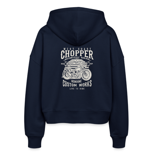 Stanley/Stella Vrouwen bio-ziphoodie Ida - marine