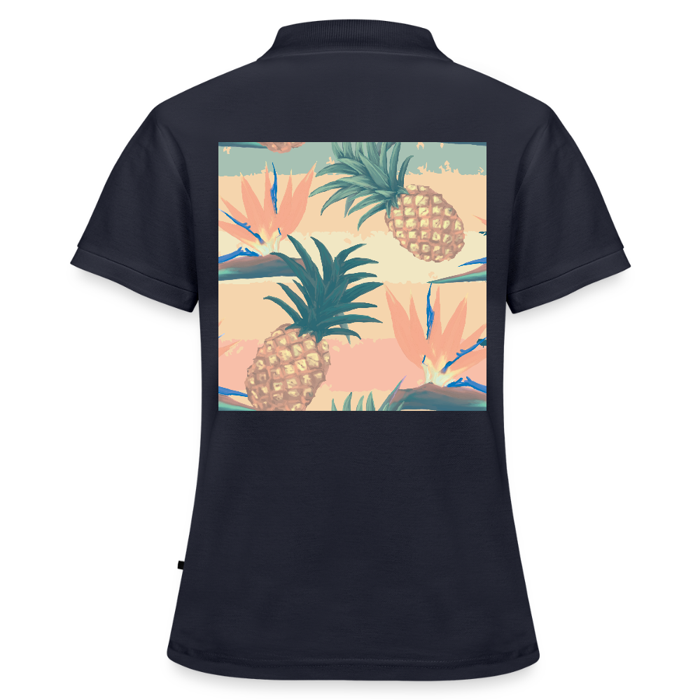 Vrouwen Premium Bio Poloshirt - navy