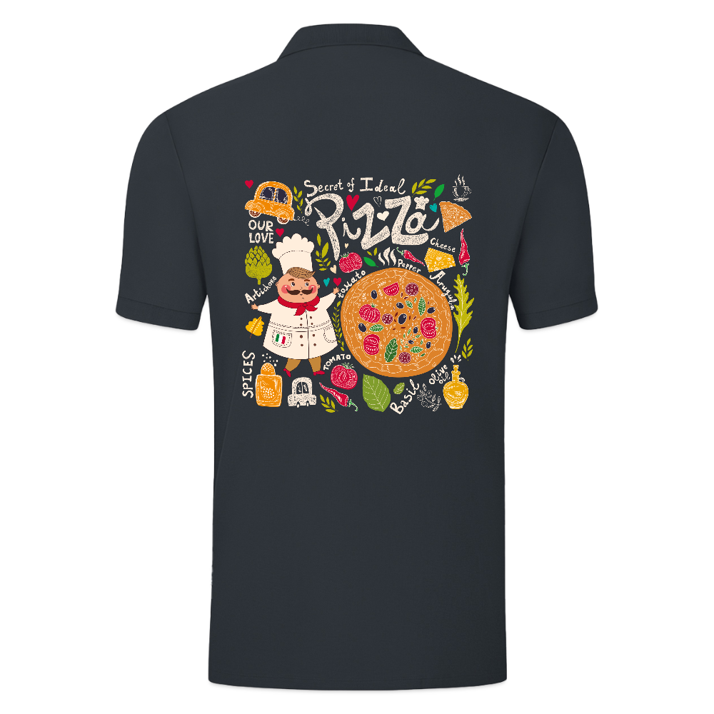 JAKO Teenager polo Organic - houtskool