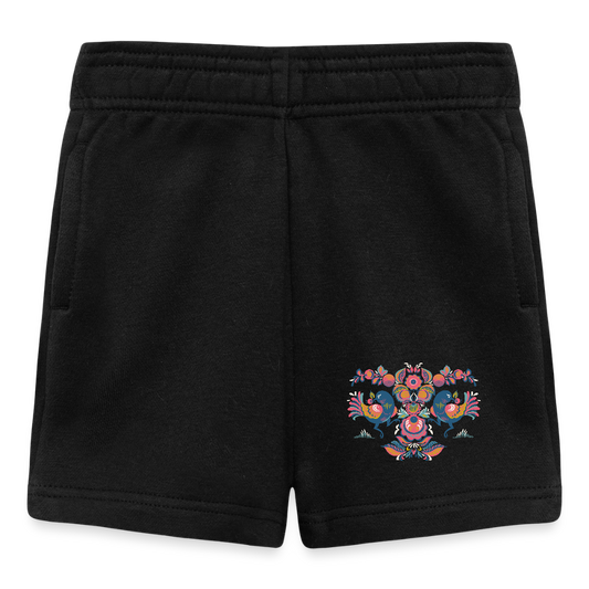 Baby shorts - zwart