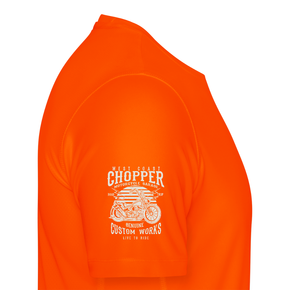 JAKO Mannen T-shirt Run 2.0 - neonoranje