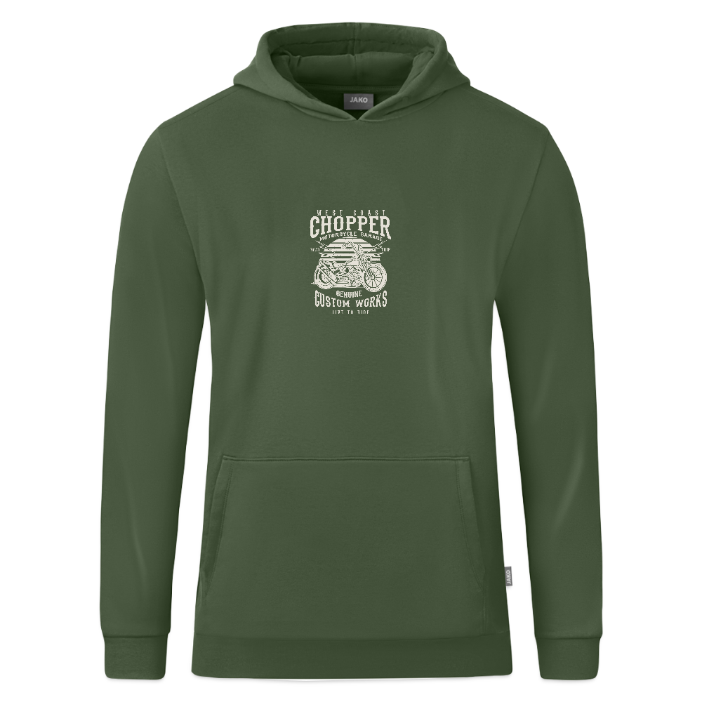 JAKO Teenager hoodie Organic - dennengroen