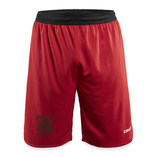 CRAFT Progress kinder-basketbalshorts - donkerrood