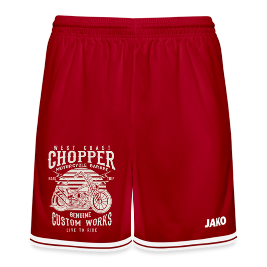 JAKO basketbalshort Center 2.0 - rood/wit